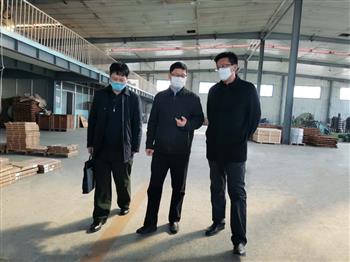 濟(jì)南市民營企業(yè)服務(wù)一隊(duì)蒞臨金鋒鋸業(yè)指導(dǎo)工作！